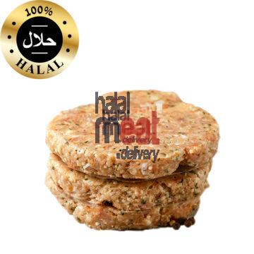 halal chicken kebab burger mince