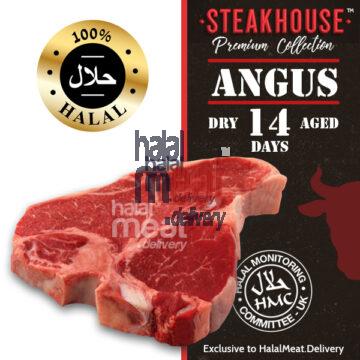Halal Angus Dry Aged T Bone Beef Steaks - Steakhouse Premium Collection