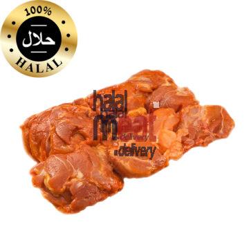 halal chicken thigh tikka