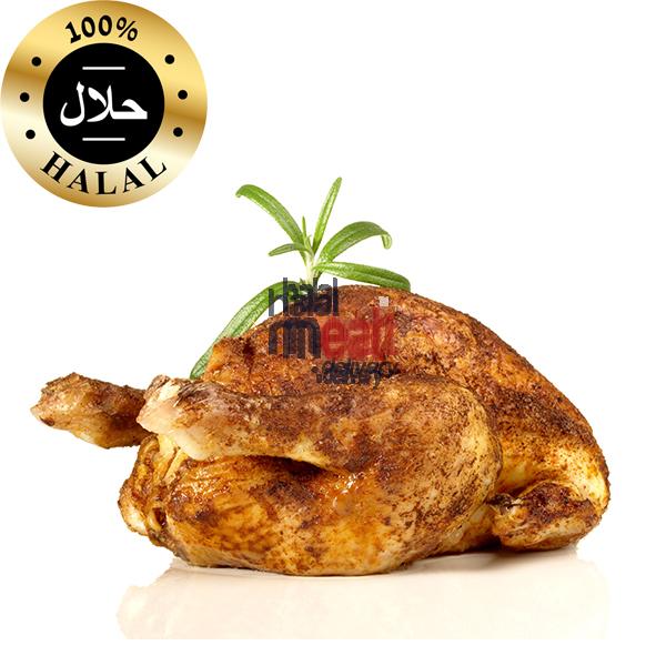 marinated halal whole chicken
