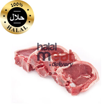 halal spring lamb back chops